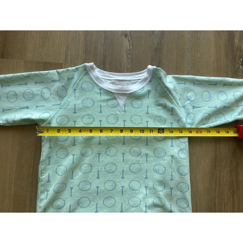 The Beaufort Bonnet Company Golf Tee Thick Crewneck Pullover Top Unisex Size 8 - Picture 7 of 9